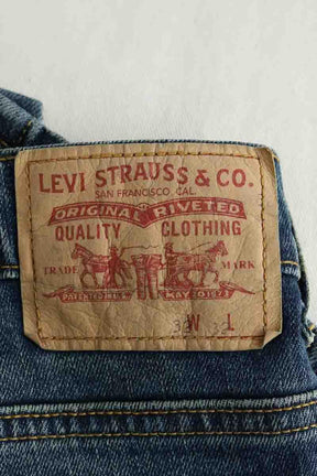 Mini jupe Levi's  Bleu