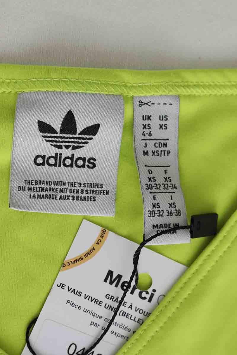 Top sans manche Adidas  Vert