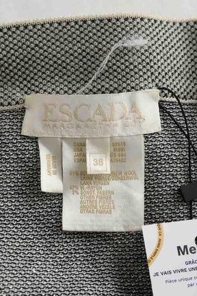 Top sans manche Escada  Noir