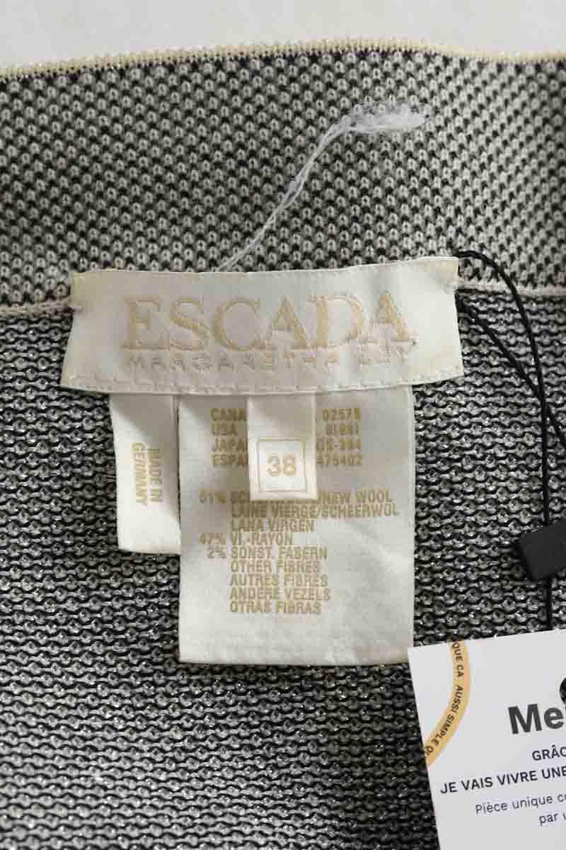 Top sans manche Escada  Noir