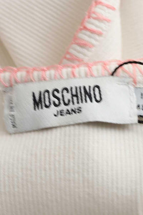 Top sans manche Moschino  Ecru