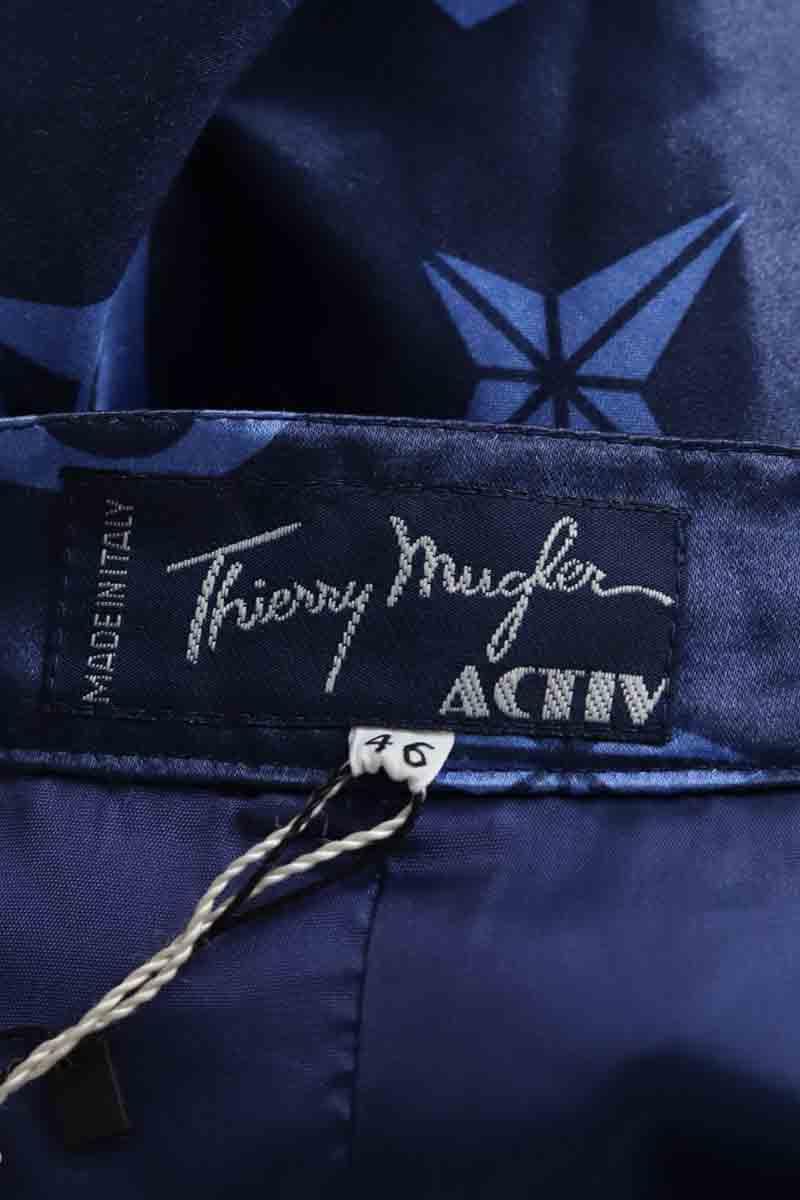 Mini jupe Mugler  Bleu
