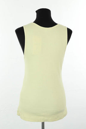 Top sans manche Kitsuné  Jaune