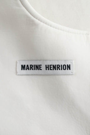 Top sans manche Marine Henrion  Blanc