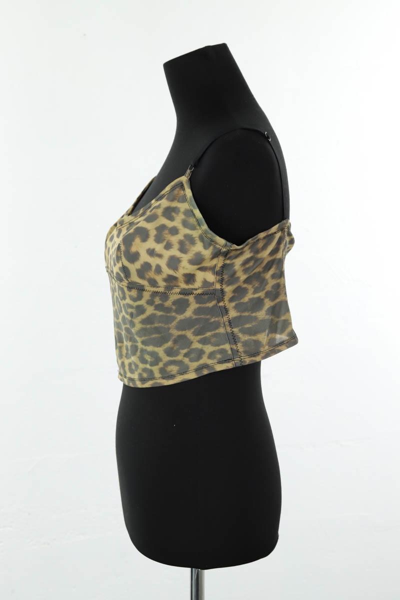 Top sans manche Plein Sud  Beige