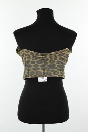 Top sans manche Plein Sud  Beige