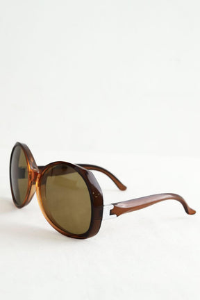 Lunettes de soleil Other Brand  Marron