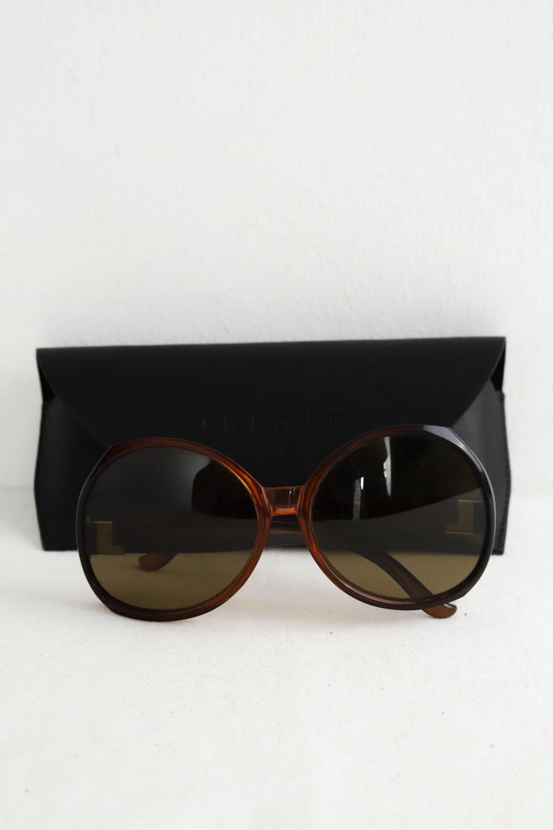 Lunettes de soleil Other Brand  Marron