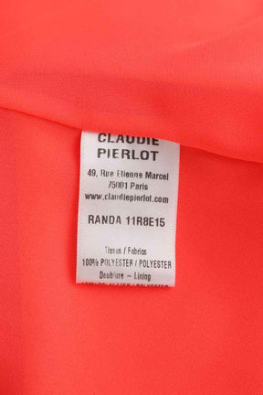 Robe Claudie Pierlot  Orange