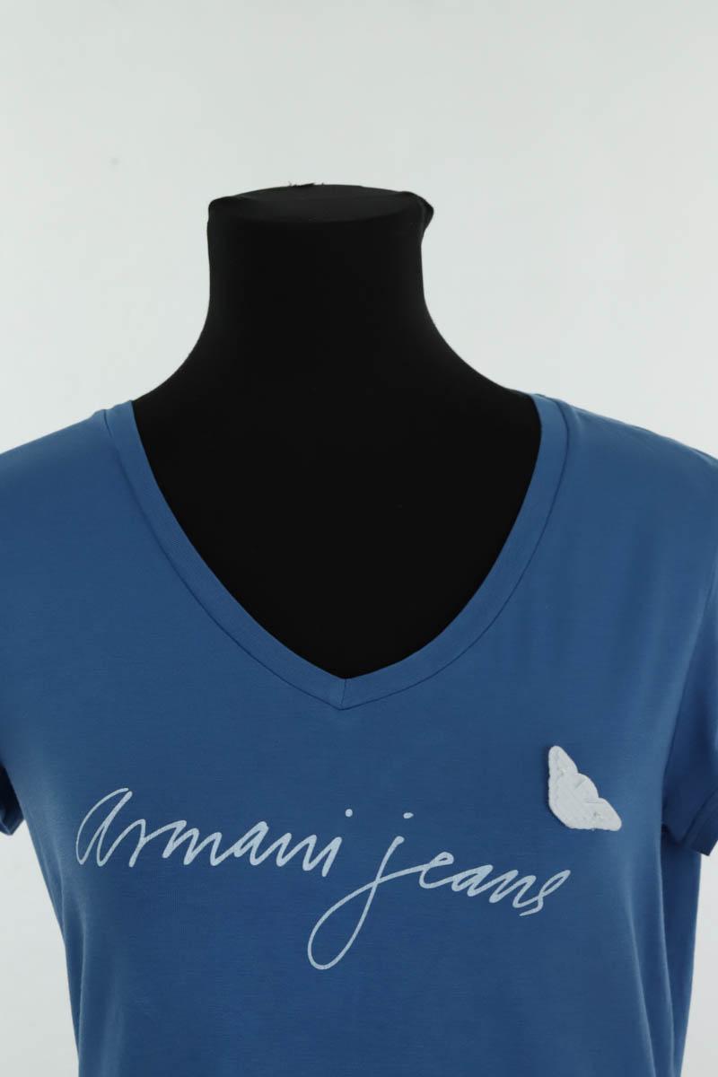 T-shirt Armani  Bleu