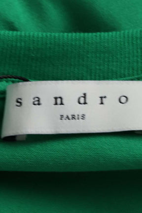 T-shirt Sandro  Vert