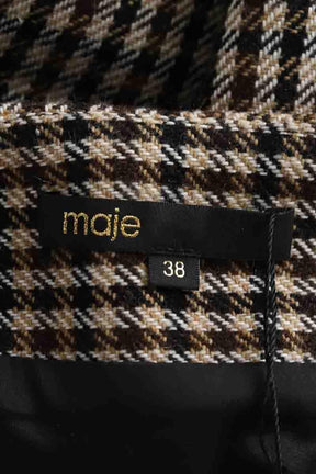 Mini jupe Maje  Marron