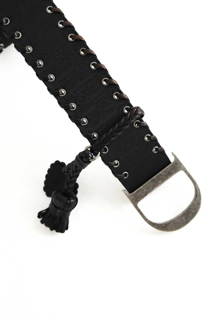 Ceinture en tissu Dior  Noir