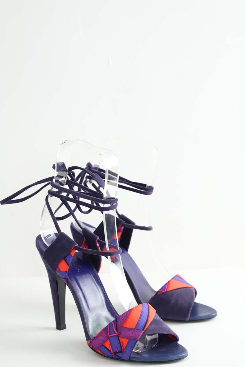 Talons Hermès  Bleu