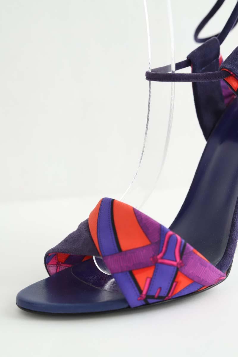 Talons Hermès  Bleu