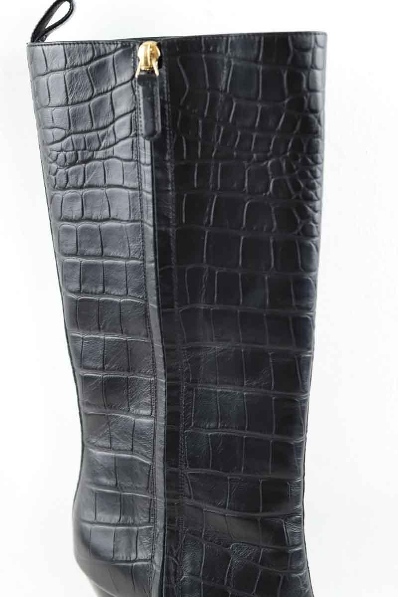 Boots Chanel  Noir