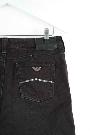 Jean droit Armani  Noir