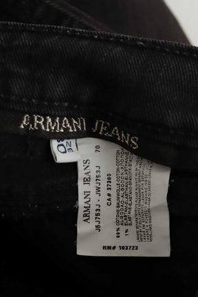 Jean droit Armani  Noir
