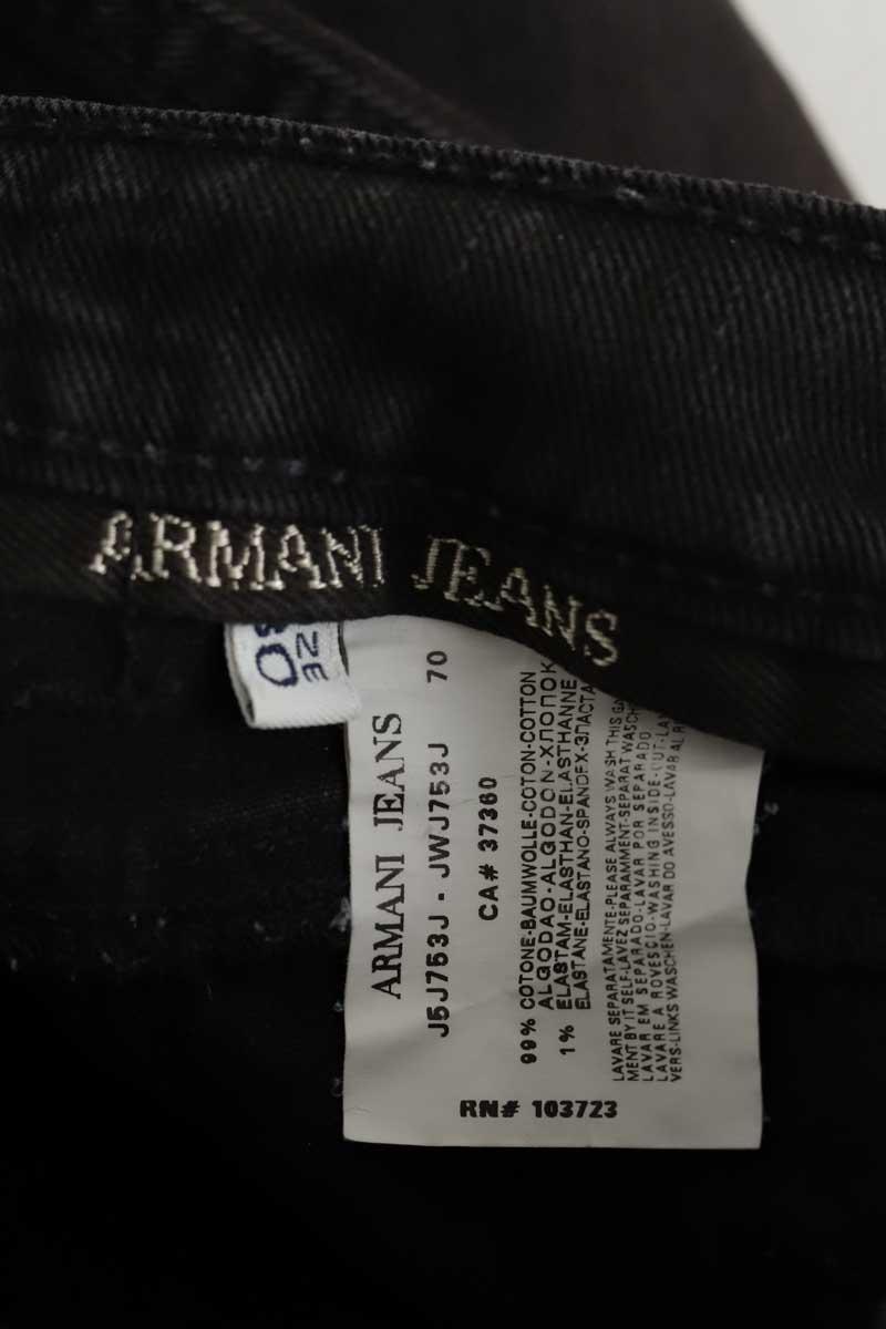 Jean droit Armani  Noir
