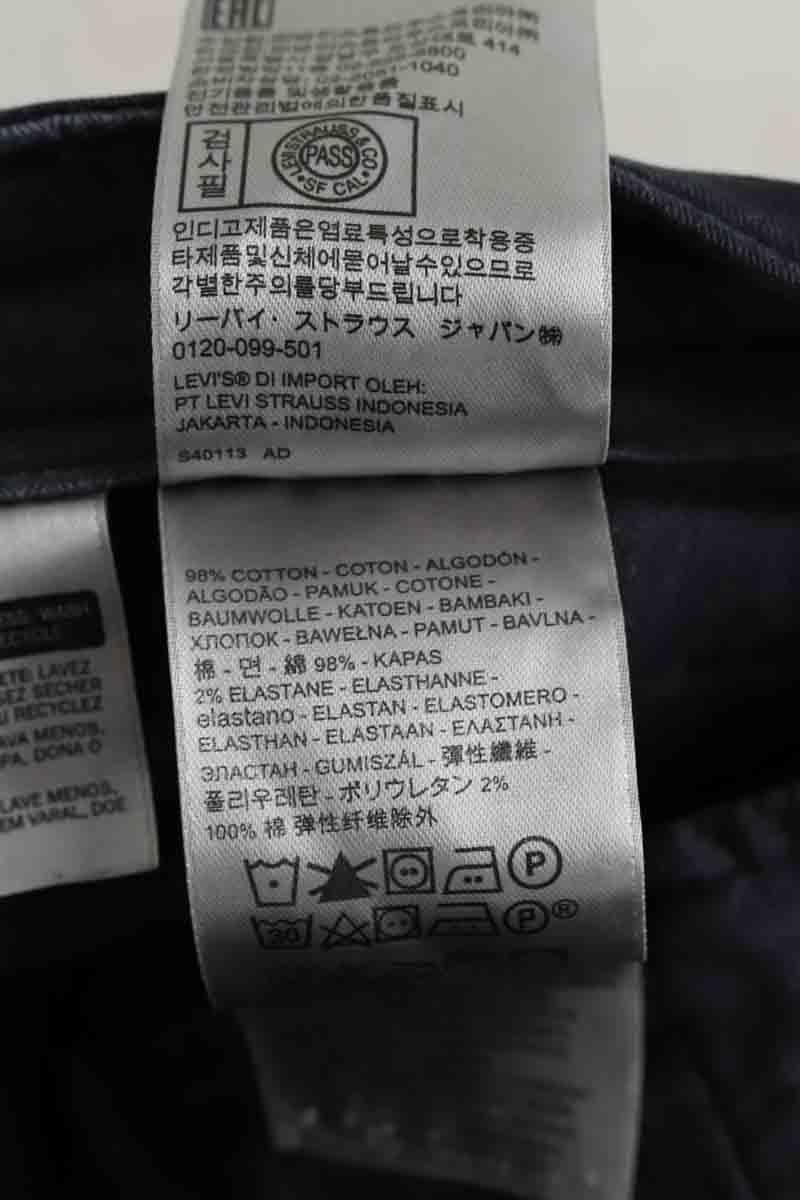 Pantalon droit Levi's  Noir