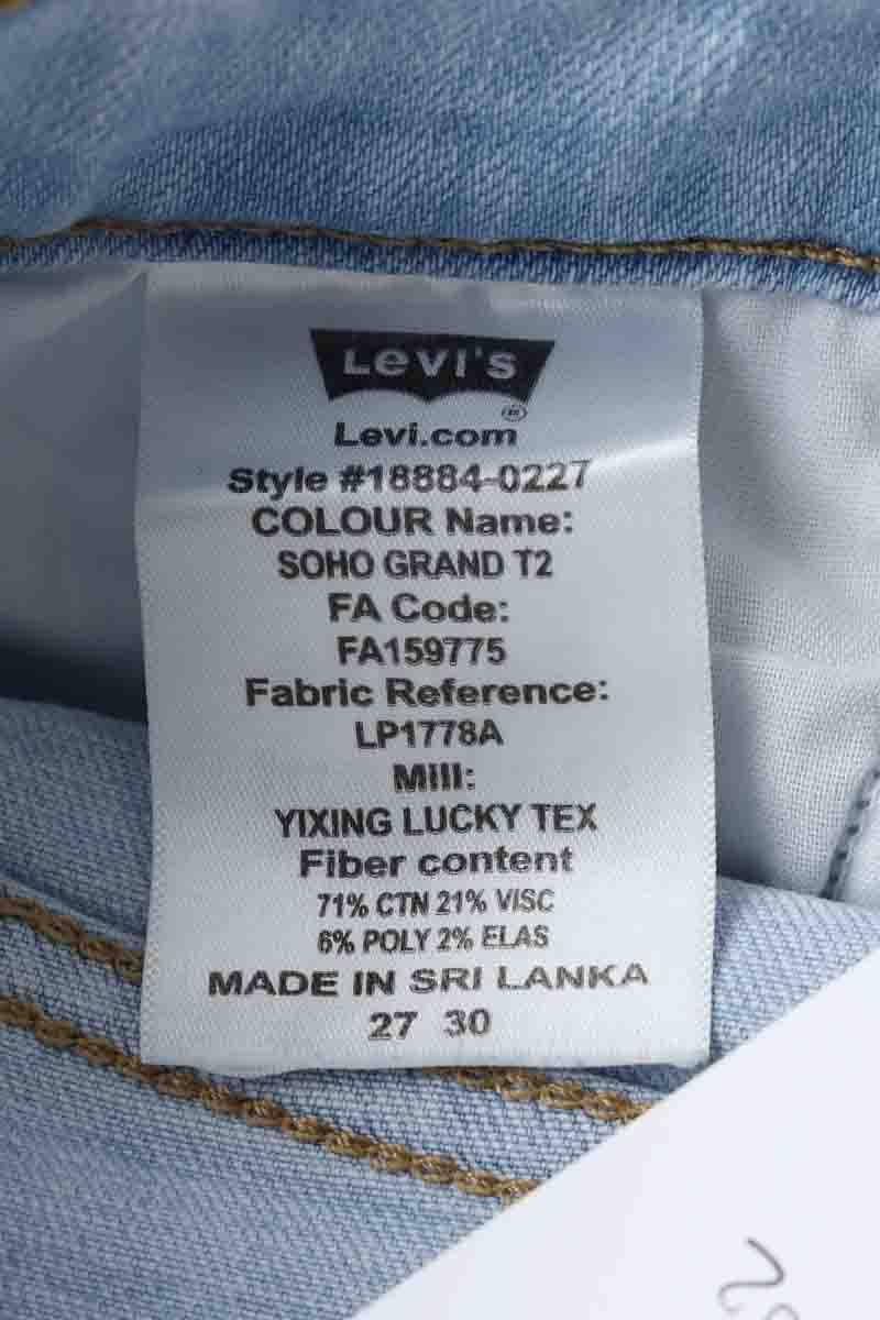 Jean droit Levi's  Bleu