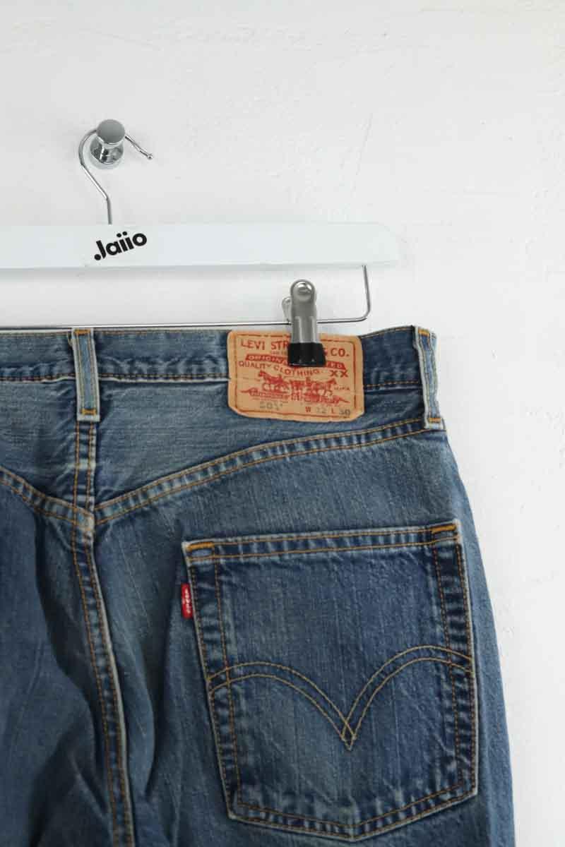 Jean droit Levi's 501 Bleu