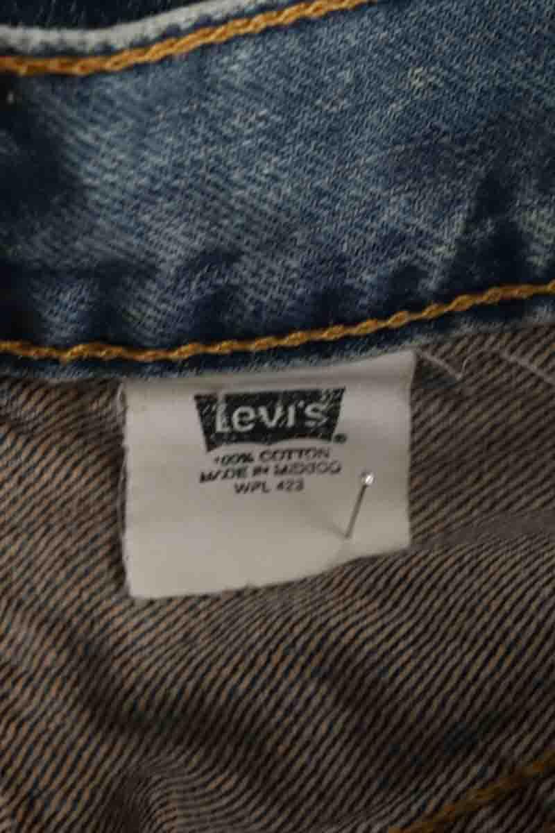 Jean droit Levi's 501 Bleu