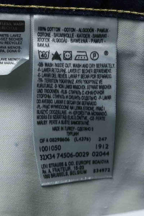 Jean droit Levi's  Bleu