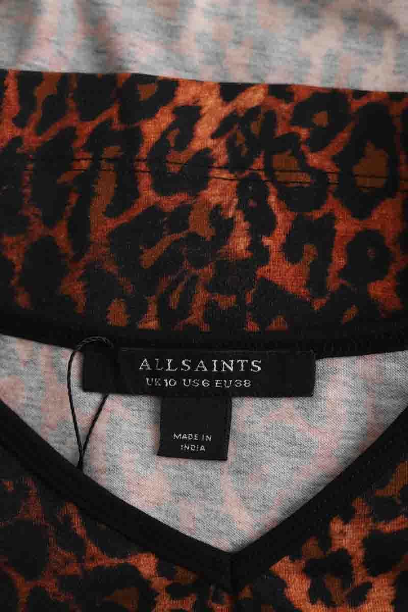 Top sans manche All Saints  Marron