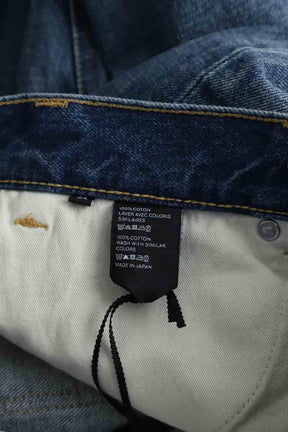 Jean droit Saint Laurent  Bleu