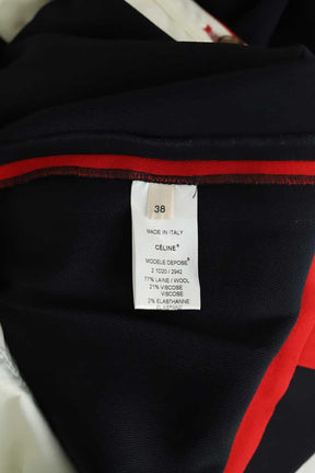 Pantalon droit Celine  Noir