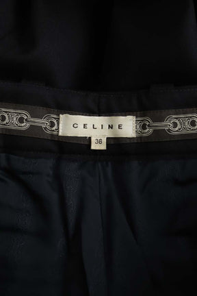Pantalon droit Celine  Noir