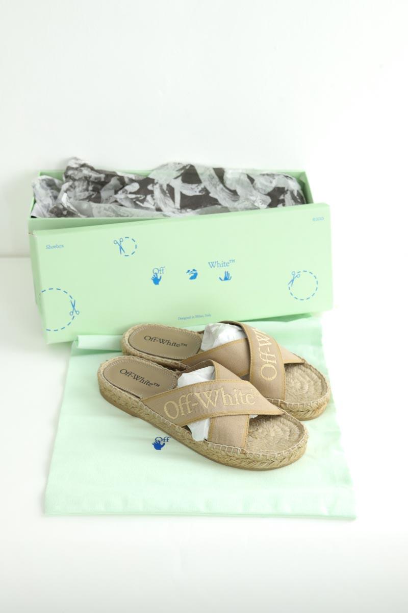 Sandales Off White  Beige