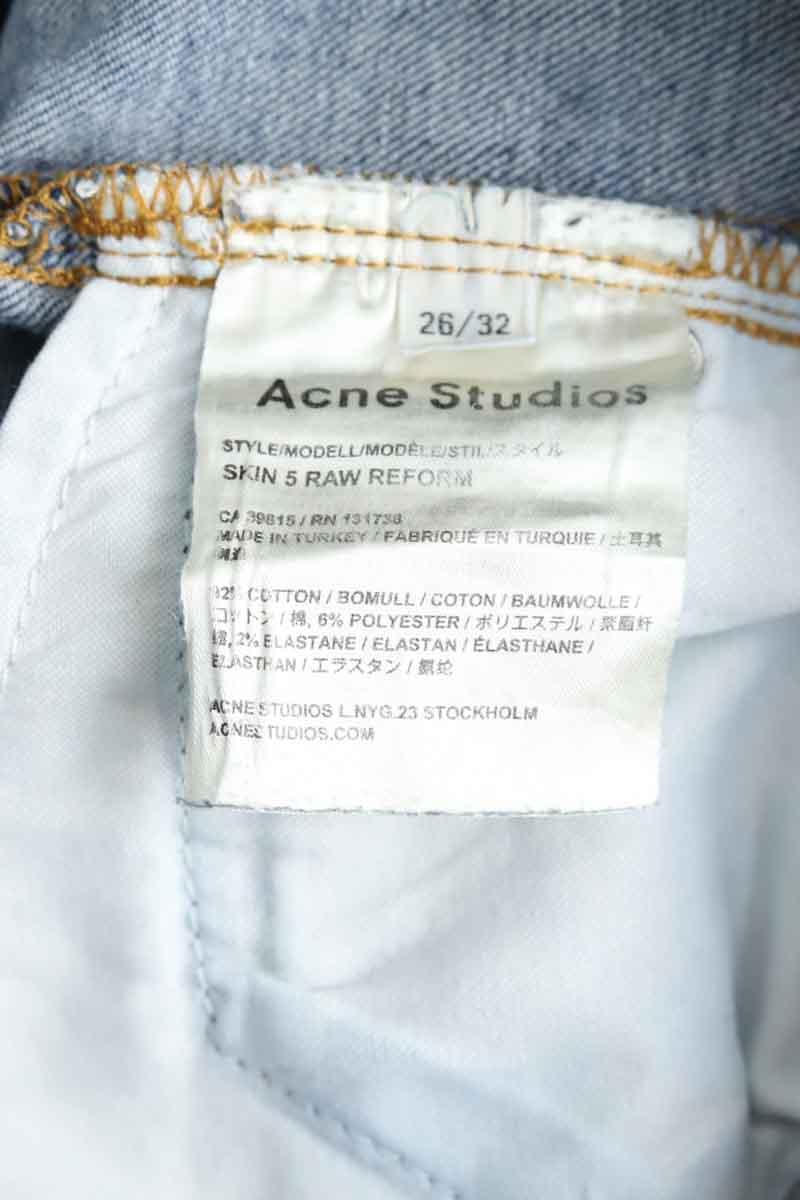 Slim Acne Studios  Bleu