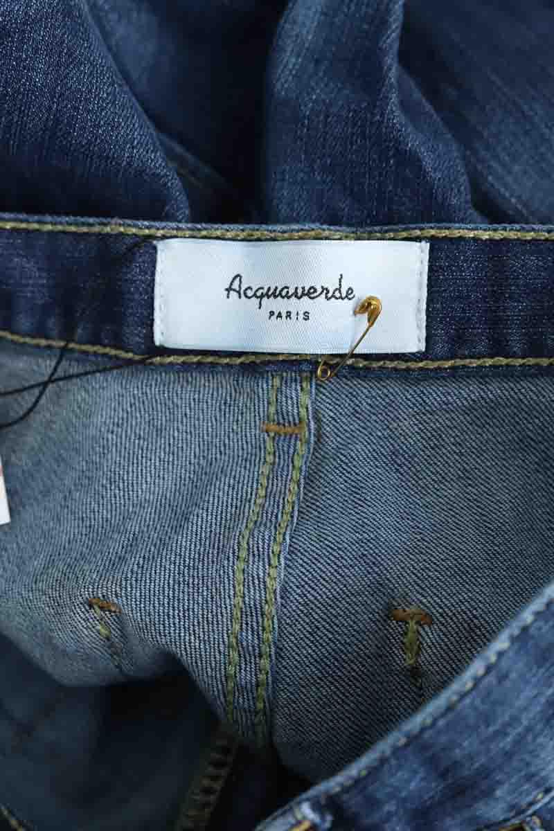 Jean droit Acquaverde  Bleu