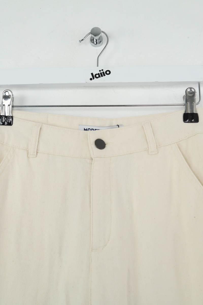 Pantalon droit Modetrotter  Beige