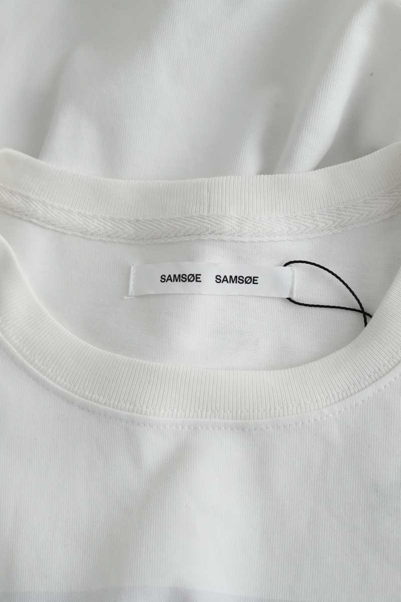 T-shirt Samsoe Samsoe  Blanc