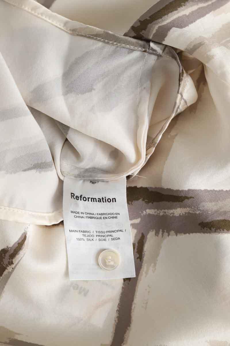 Blouse Reformation  Beige
