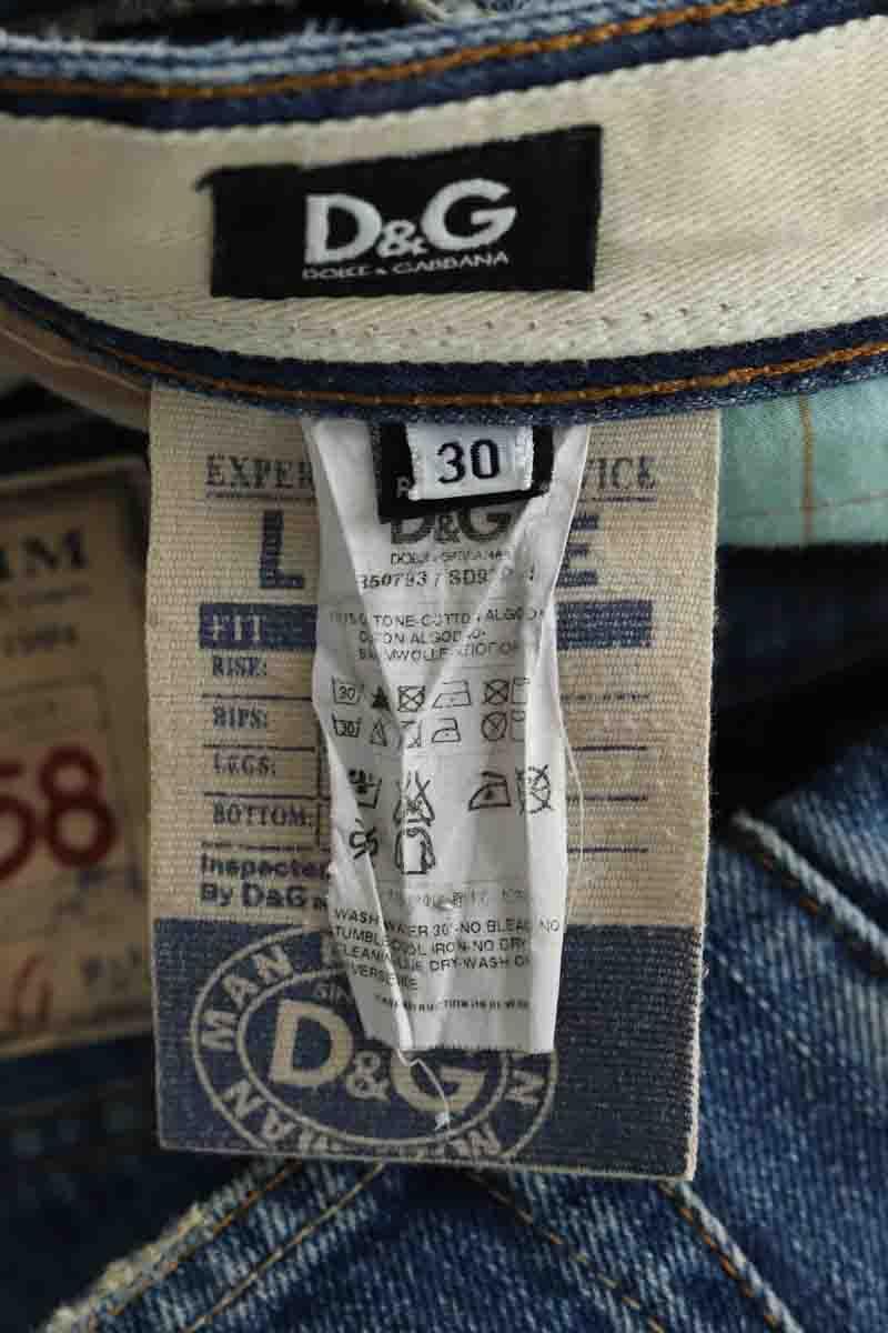 Jean droit Dolce & Gabbana  Bleu