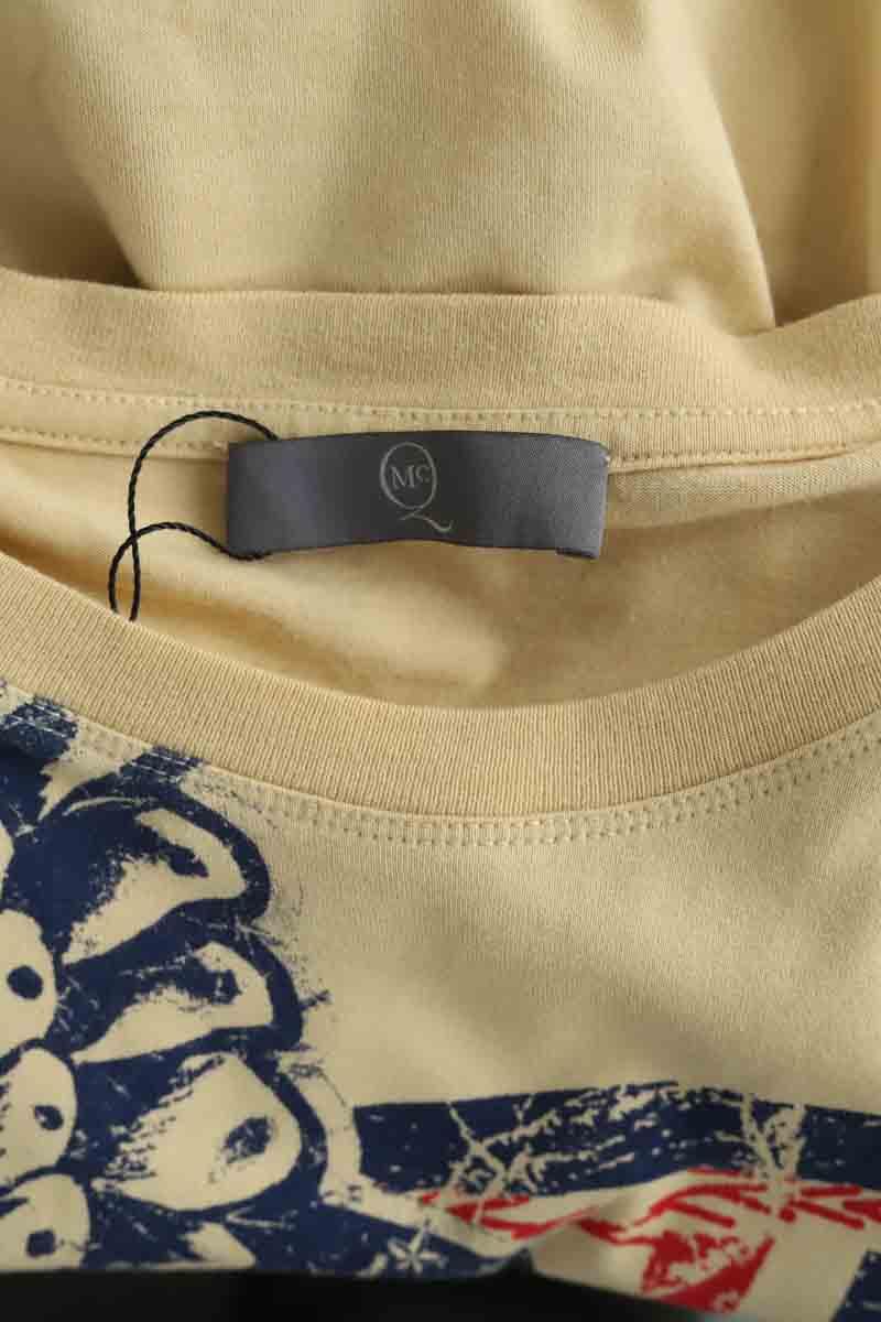 T-shirt Alexander McQueen  Beige