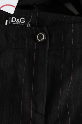 Pantalon droit Dolce & Gabbana  Noir