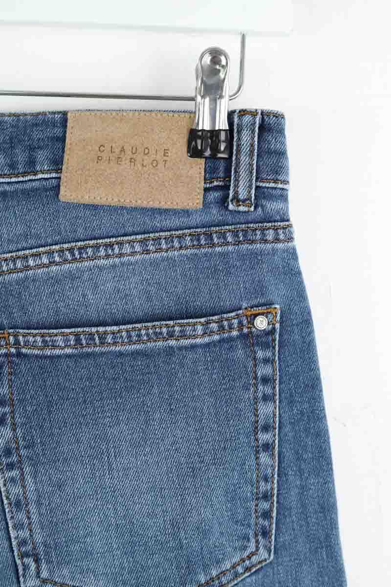 Jean droit Claudie Pierlot  Bleu