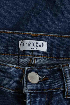Jean droit Claudie Pierlot  Bleu