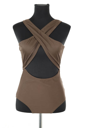 Maillot de bain marron