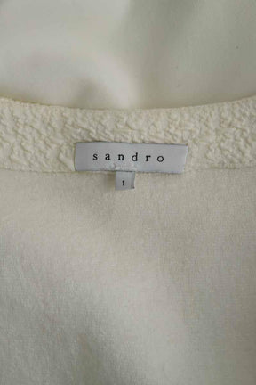 Robe Sandro  Blanc