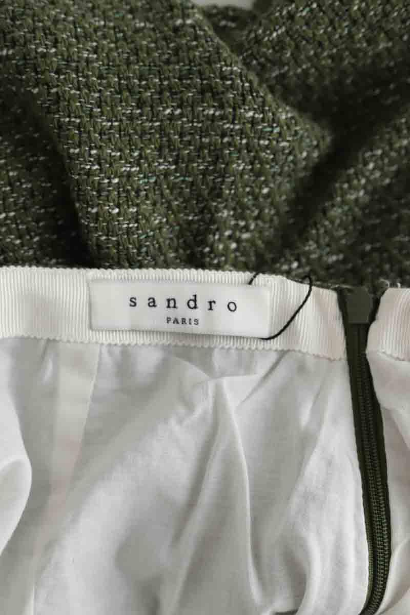 Mini jupe Sandro  Kaki