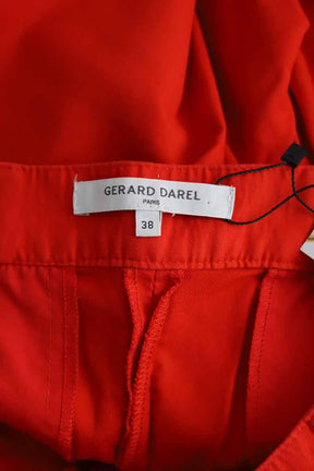 Pantalon droit Gerard Darel  Rouge
