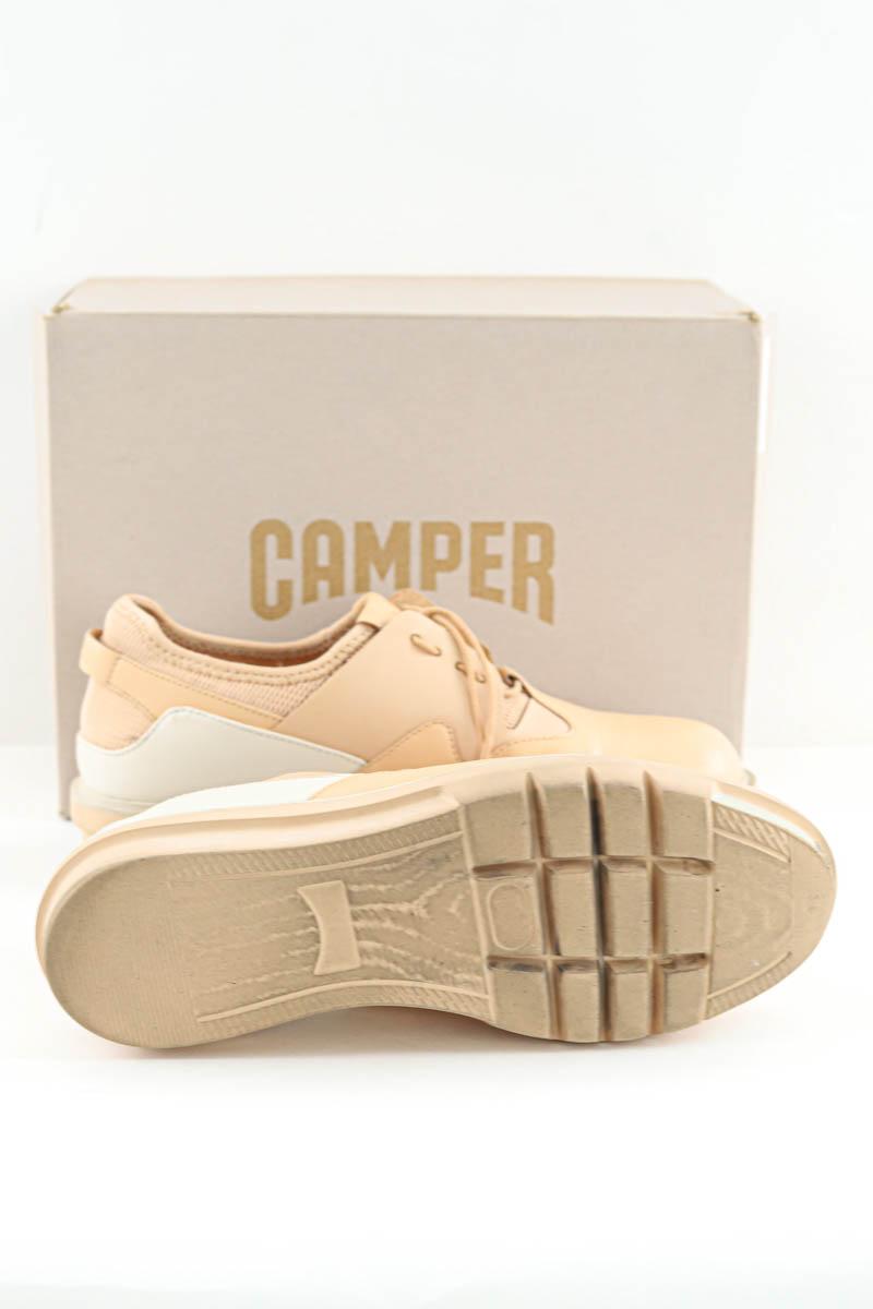 Chaussures à lacets Camper  Beige