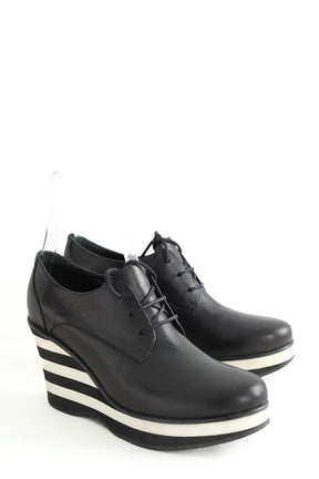 Chaussures à lacets Agnès B.  Noir