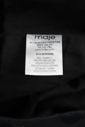 Mini jupe Maje  Noir